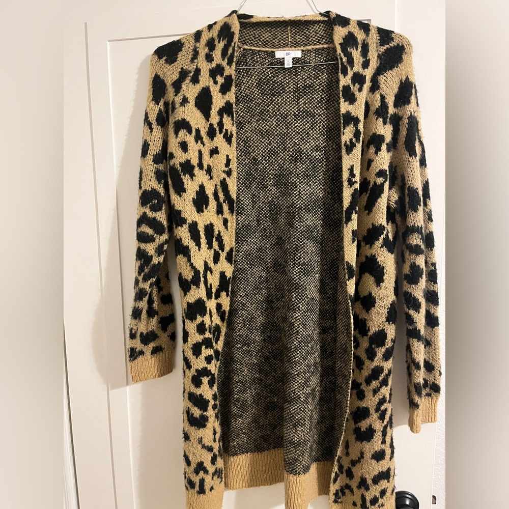 BP Leopard Cardigan
